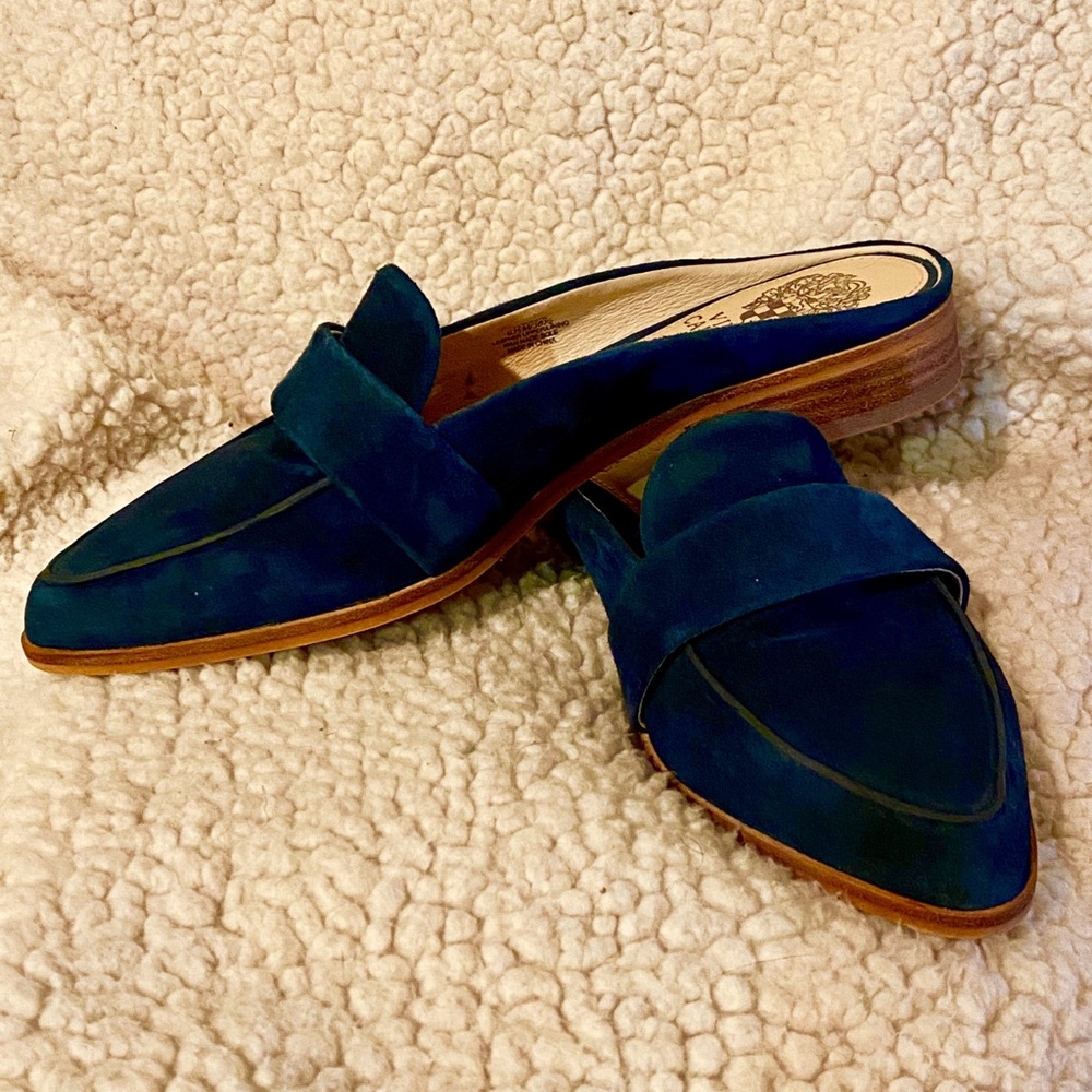 Vince Camuto Kirstie Mule 6 1/2 Blue